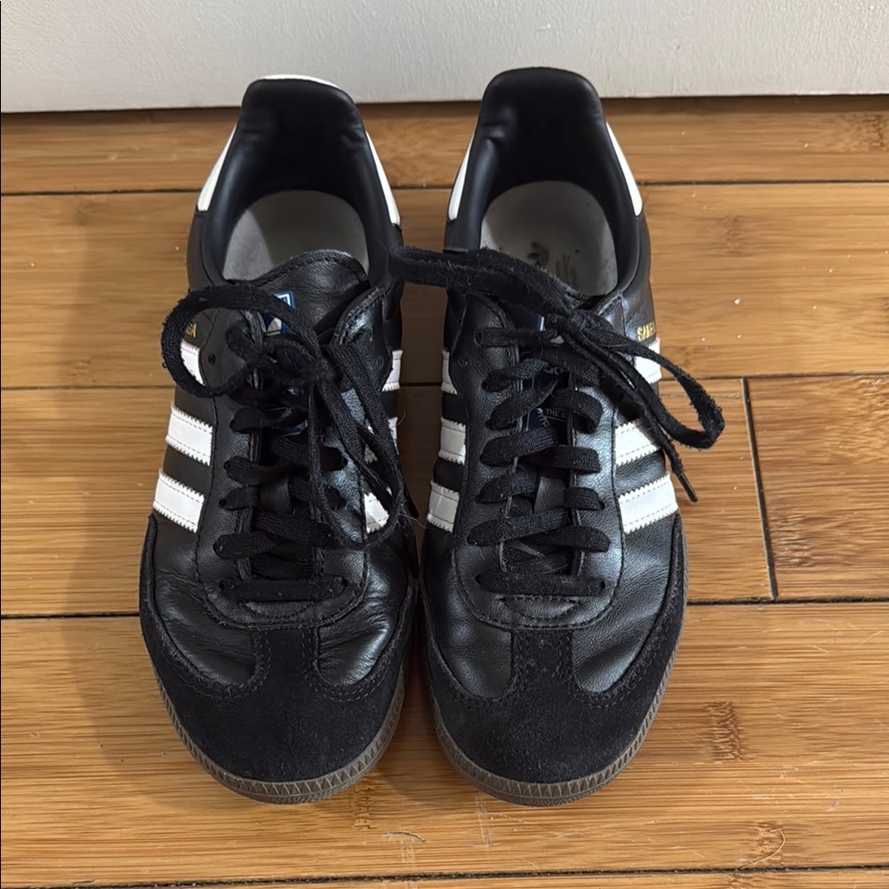 Adidas Black and White Samba Sneakers Classic Style